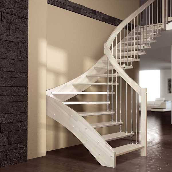 Кращі моделі сходів в заміський будинок або квартиру на другий поверх