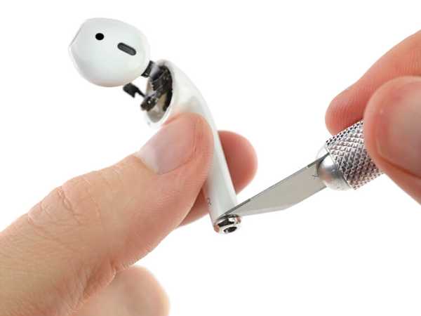 Apple Airpods (single earphone) nefunguje - opravy a čištění