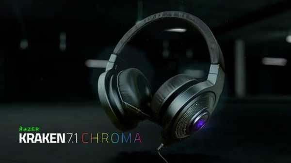 Áttekintés a Razer Kraken 7.1 Chroma USB fejhallgatóról