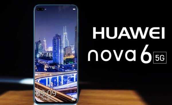 Pregled pametni telefon Huawei nova 6 z glavnimi lastnostmi