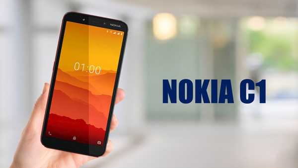 Prehľad smartphone Nokia C1 so základnými charakteristikami