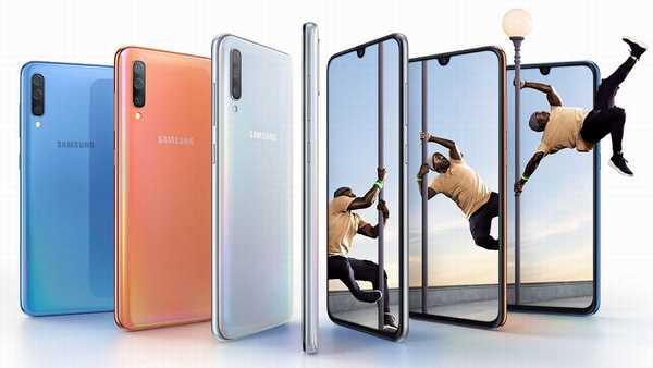 Přehled chytrého telefonu Samsung Galaxy A70s s klíčovými funkcemi