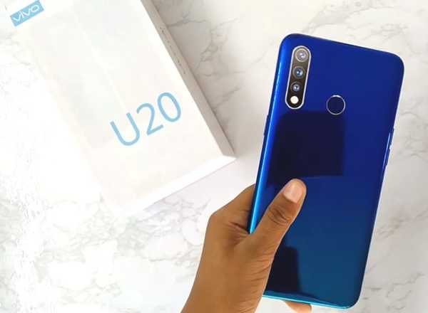 Преглед на Vivo U20 смартфон с основни функции