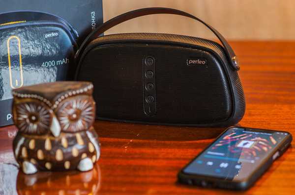 Perfeo Owl - преглед на компактен Bluetooth високоговорител