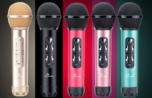 Ocena najboljših mikrofonov za karaoke za leto 2020