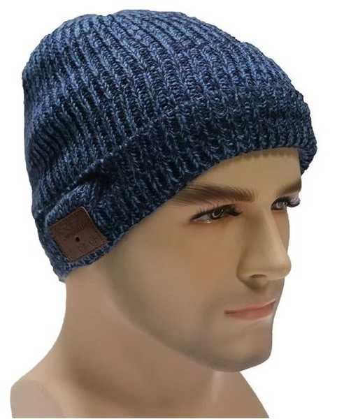 Topi dengan Headphone Bluetooth - KREZ Talkihg Hat