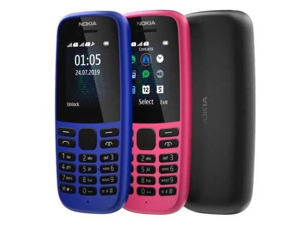 Pametni telefon Nokia 105 (2019) - prednosti in slabosti