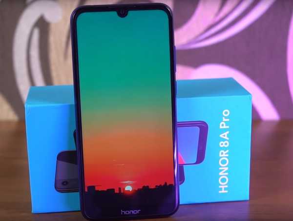 Smartphone Honor 8A Pro - kelebihan dan kekurangan