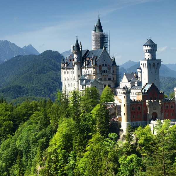 15 najkrajších hradov v Nemecku