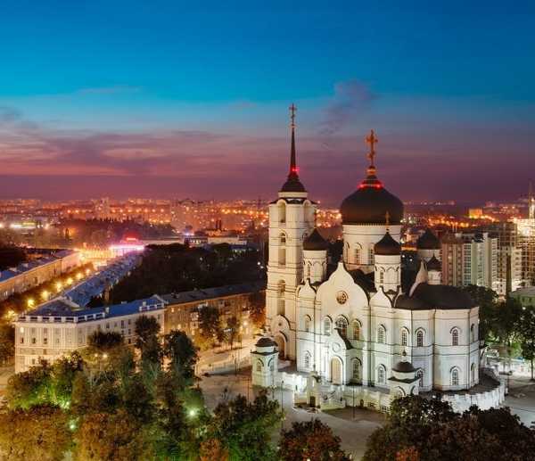 20 най-интересни забележителности на Воронеж