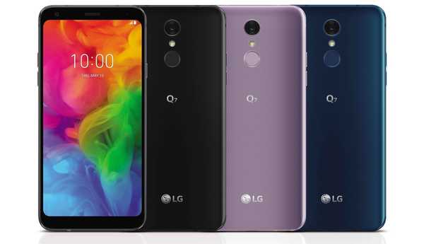 Prednosti in slabosti pametnih telefonov LG Q7 + in Q7 - novi izdelki v letu 2018