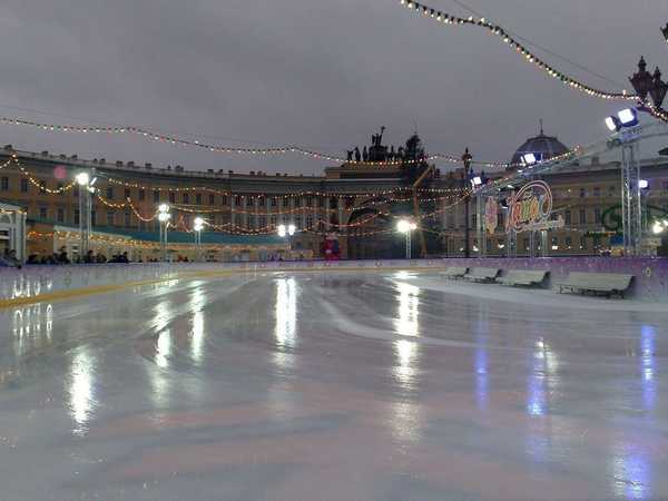 Lapangan es St. Petersburg pada tahun 2020