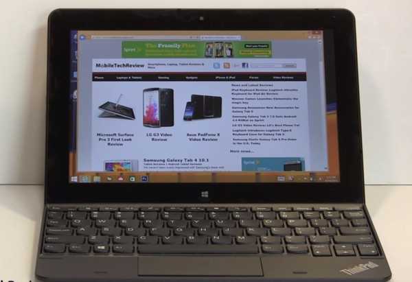 Огляд планшета Lenovo ThinkPad Tablet 10