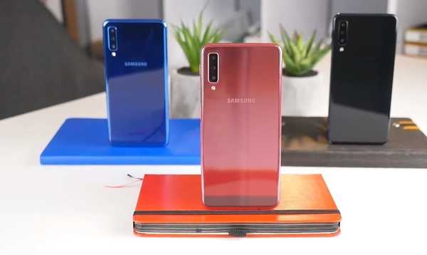 Samsung Galaxy A7 (2018) výhody a nevýhody
