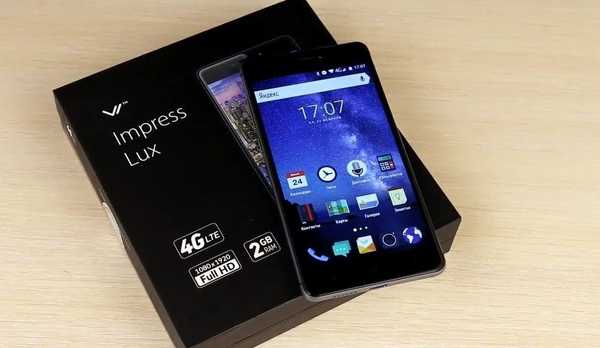 Smartphone VERTEX Impress Lux - prednosti i nedostaci