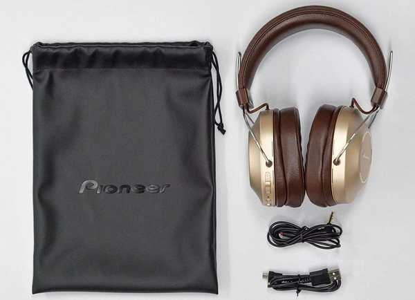 Безжични слушалки Pioneer SE-MS9BN - шум, aptX HD и NFC