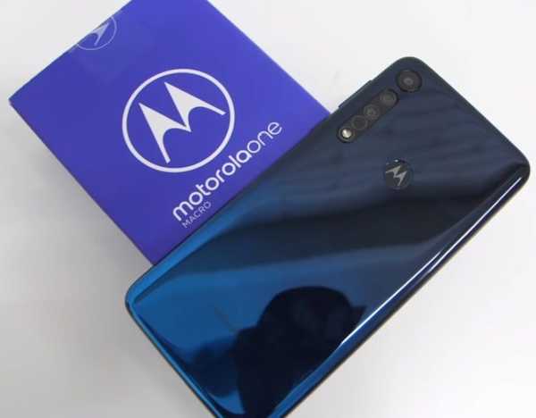 Tinjauan Smartphone Makro Motorola Moto One