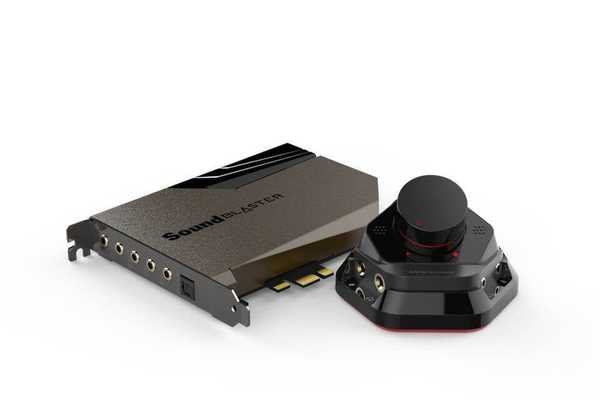 Zvukové karty pre audiofily od spoločnosti Creative Sound Blaster AE-7 a AE-9
