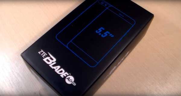 Ostrze, ostrze, pióro - smartfon ZTE Blade-A6 Max