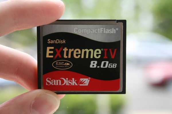 Hodnocení nejlepších paměťových karet Compact Flash v roce 2020