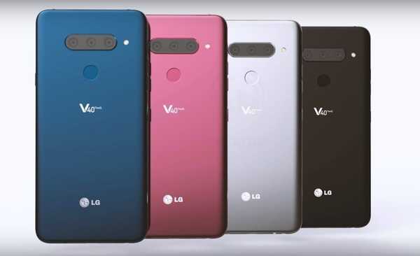 Smartphone LG V40 ThinQ - výhody a nevýhody